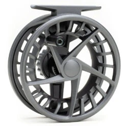 Lamson - Liquid Outfit W/ Fly Line, Leader And Backing -Fly Fish Food Store LQS 5 REEL SMOKE HERO SP WEB